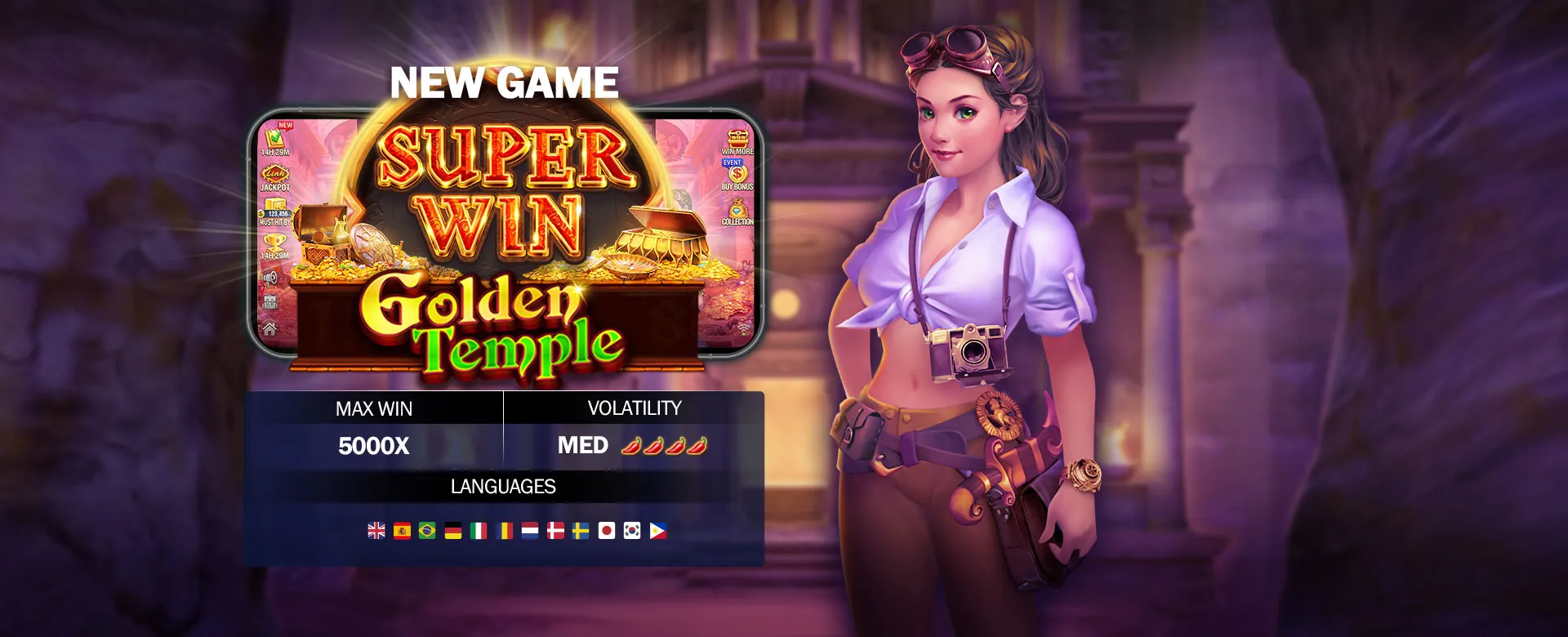 Poppy Playtime Chapter 4 iOS Download banner with NN77 promotions